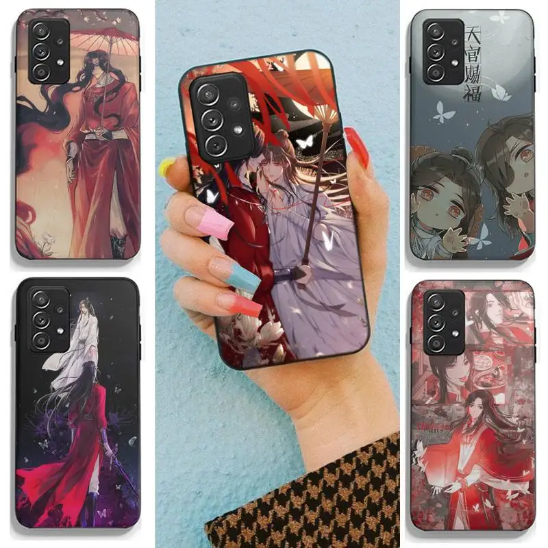 

Chinese Tian Guan Ci Fu Aesthetic Phone Case For Samsung Galaxy A21S A31 A32 A20RE A51 A52 A71 5G A72 A80 A91 S10 Lite Cover