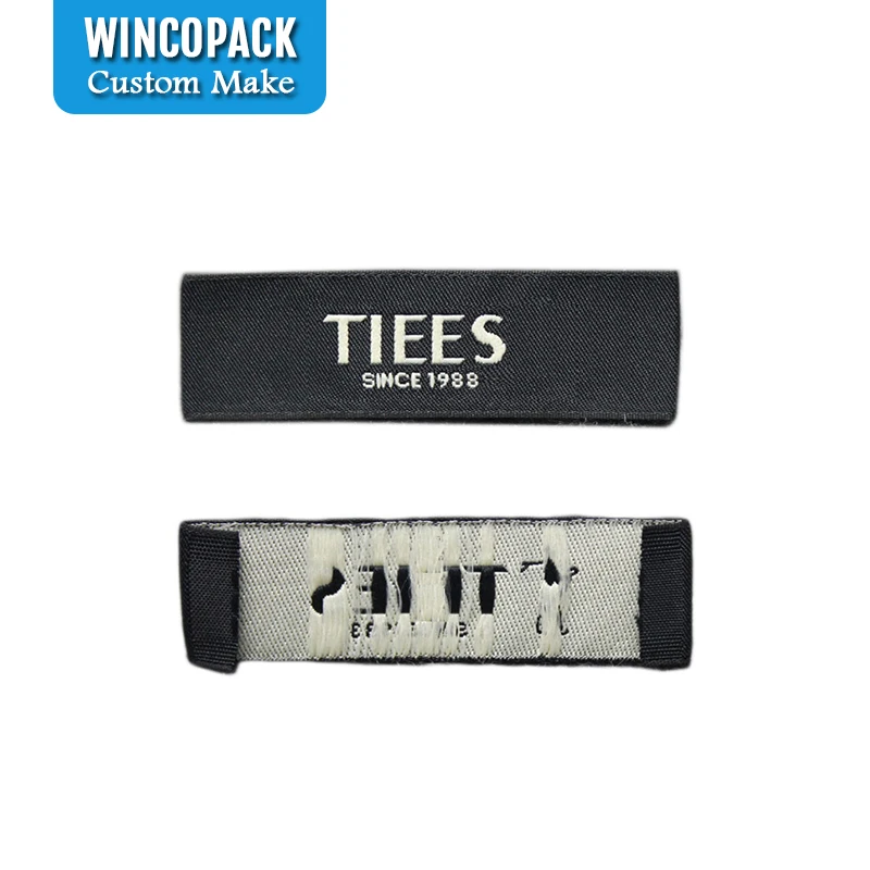 

Custom Laser Cut Garment Woven Label And Tag WL008