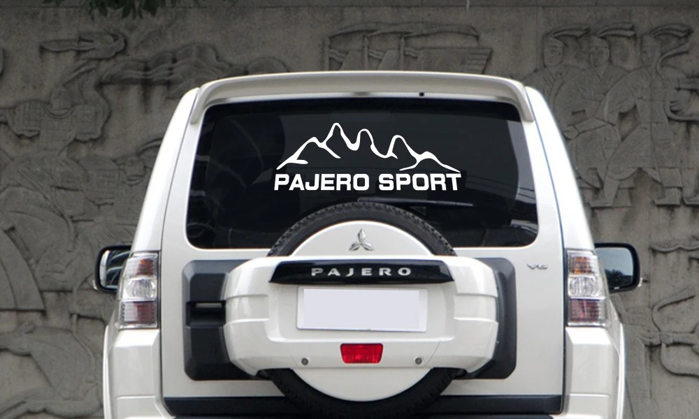 Автомобильные наклейки для Mitsubishi pajero sport Styling Виниловая пленка Авто наклейки своими руками Автомобильные украшения автомобильные принадлежности для тюнинга