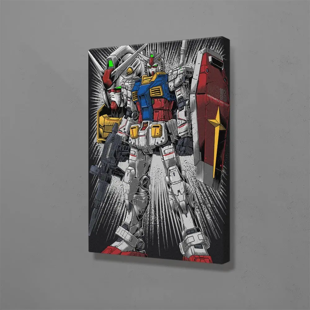 

Gundam RX 78 2, аниме, холст, домашний декор, картина, настенное художественное украшение, принты, постер для спальни, гостиной