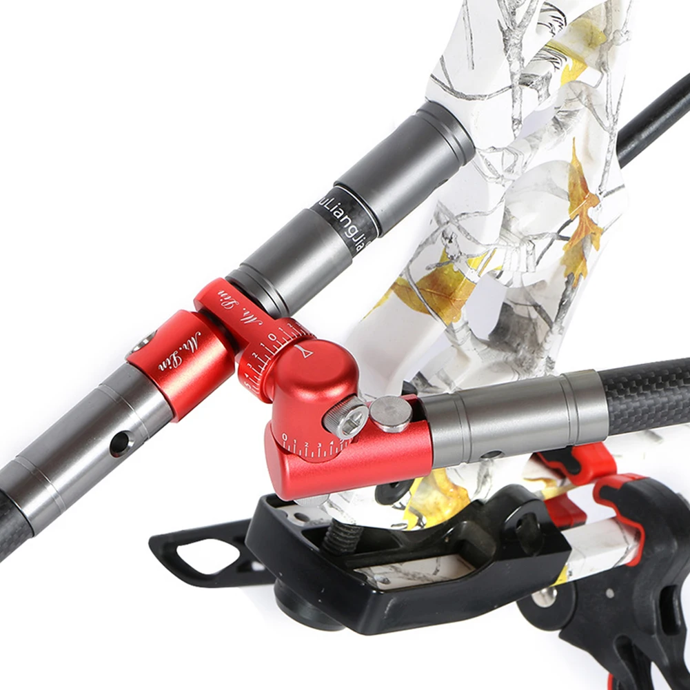 

Rod Stabilizer Single Side Practical Replacement Adjustable Archery V Bar Accurate Compound Bow Quick Disconnect Aluminium Alloy