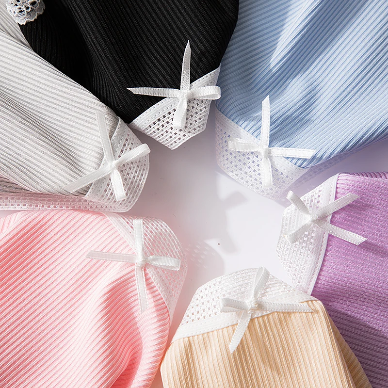 

LUOCHEN Intimates underwear women Cotton Panties Underwear Briefs Lingerie Breathable Panty ropa interior femenina tanga S1752