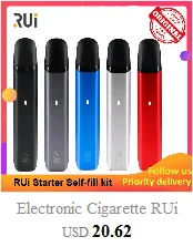 vape pod система Justfog C601 Комплект С Пылезащитным колпачком 650 мАч встроенный аккумулятор портативный системный комплект PK justfog minifit комплект