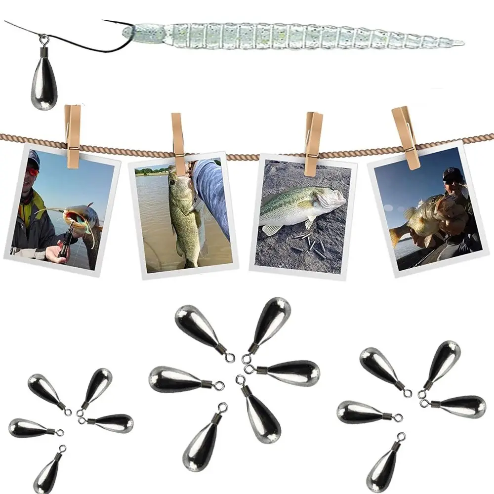 Quick Release Casting Additional Weight Tear Drop Shot Weights Line Sinkers Hook Connector Fishing Tungsten fall Sinker | Спорт и