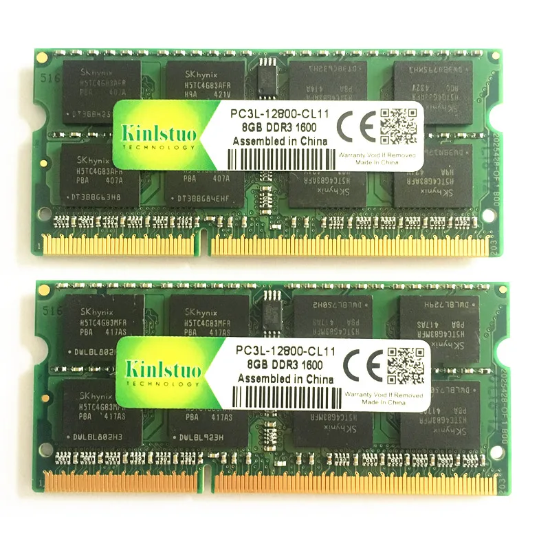 Оперативная память для ноутбука Kinlstuo ddr3l sodimm 4 ГБ 8 1333 МГц или 1600 1 35 в