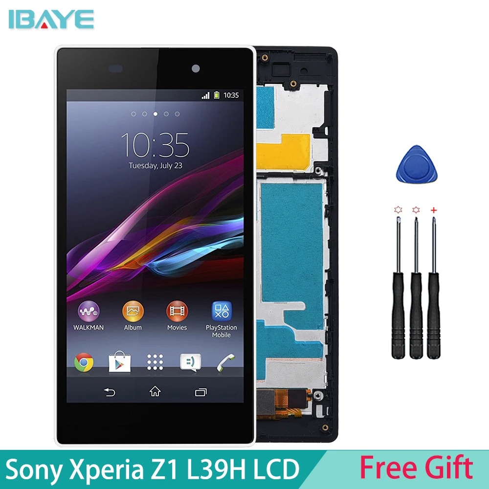 5 0 ЖК дисплей для SONY Z1 L39h C6902 C6903 C6906 C6943 Xperia с сенсорным экраном дигитайзер|Экраны