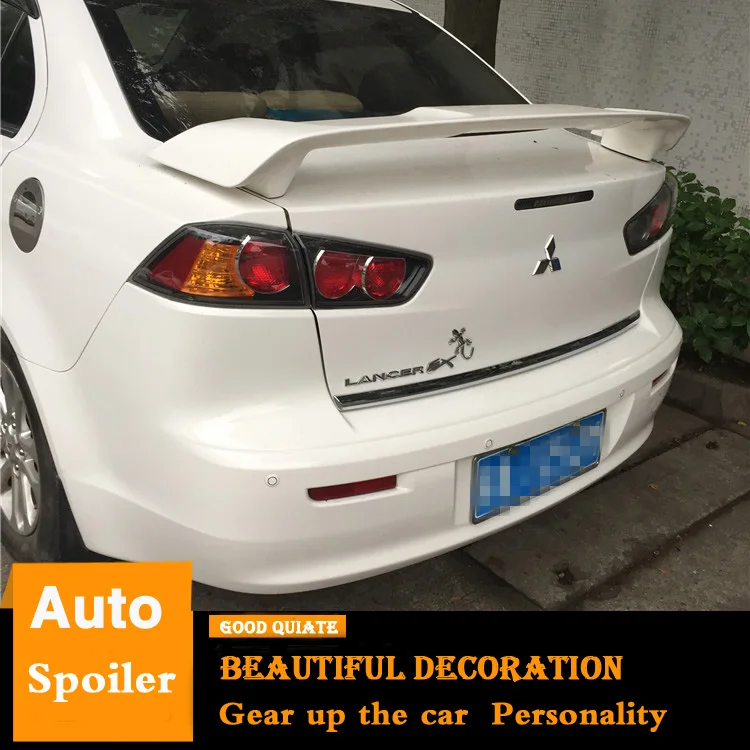 Для Защитные чехлы для сидений сшитые специально Mitsubishi Lancer спойлер спортивный ABS