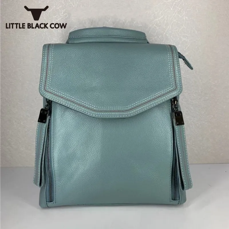 Рюкзак известного бренда женский модный корейский однотонный школьный рюкзак