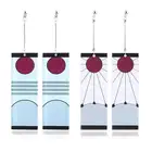 Новые акриловые серьги-подвески Demon Killer Kimetsu no Yaiba, аниме Two-di, мужские периферические серьги Tanjiro, женские, мужские, Cos