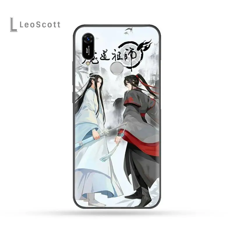 

Dao Master MDZS Anime coque shell Phone Case For Huawei Y5 Y6 II Y7 Y9 PRIME 2018 2019 NOVA3E P20 PRO P10 Honor 10