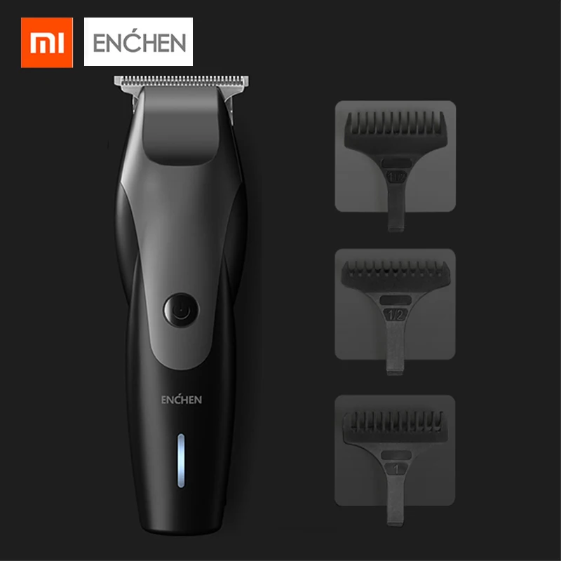 Xiaomi электрическая машинка для стрижки волос Беспроводная электрическая машинка для стрижки волос мужская бритва для бороды Триммер для волос профессиональный триммер для волос 3