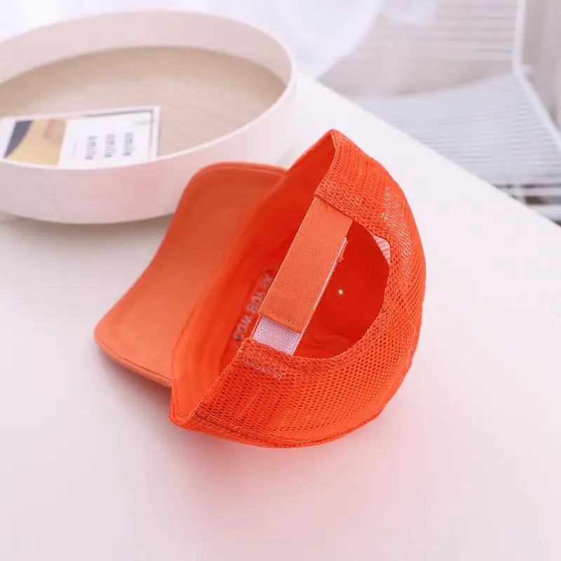 

Cotton Spring Summer Letter Nice Day Mesh Cotton Casquette Baseball Cap Adjustable Snapback Hats for Child Boy and Girl100