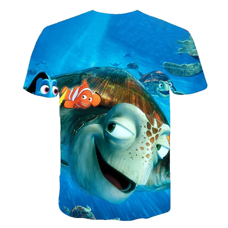 2020 новости! Немо для 3D Футболка с принтом свободная футболка лето удобная обувь