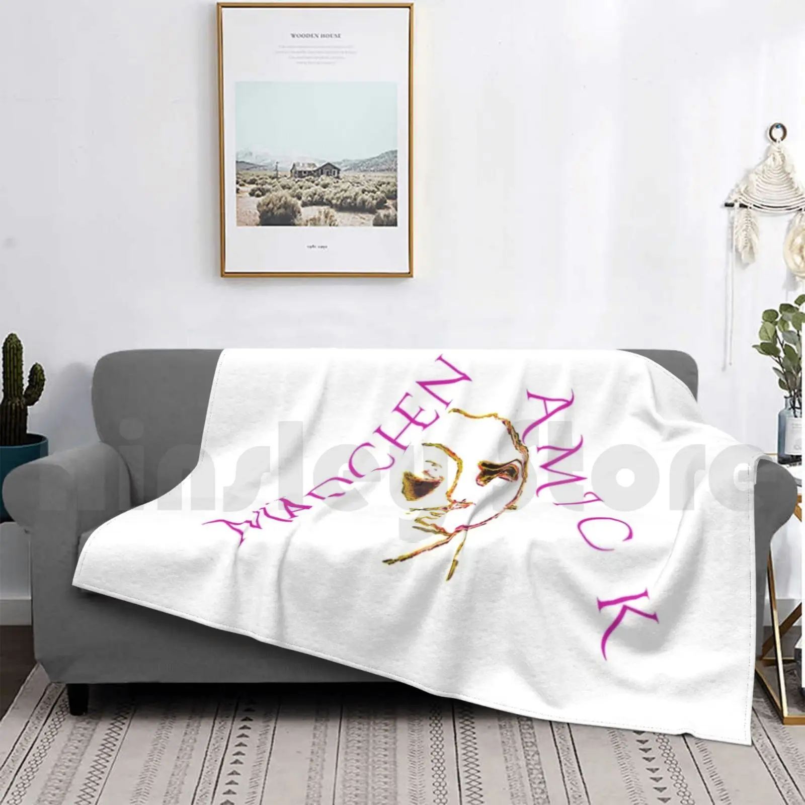

Одеяло с логотипом Madchen Amick, модное одеяло на заказ с логотипом Madchen Amick Riverdale Alice Cooper