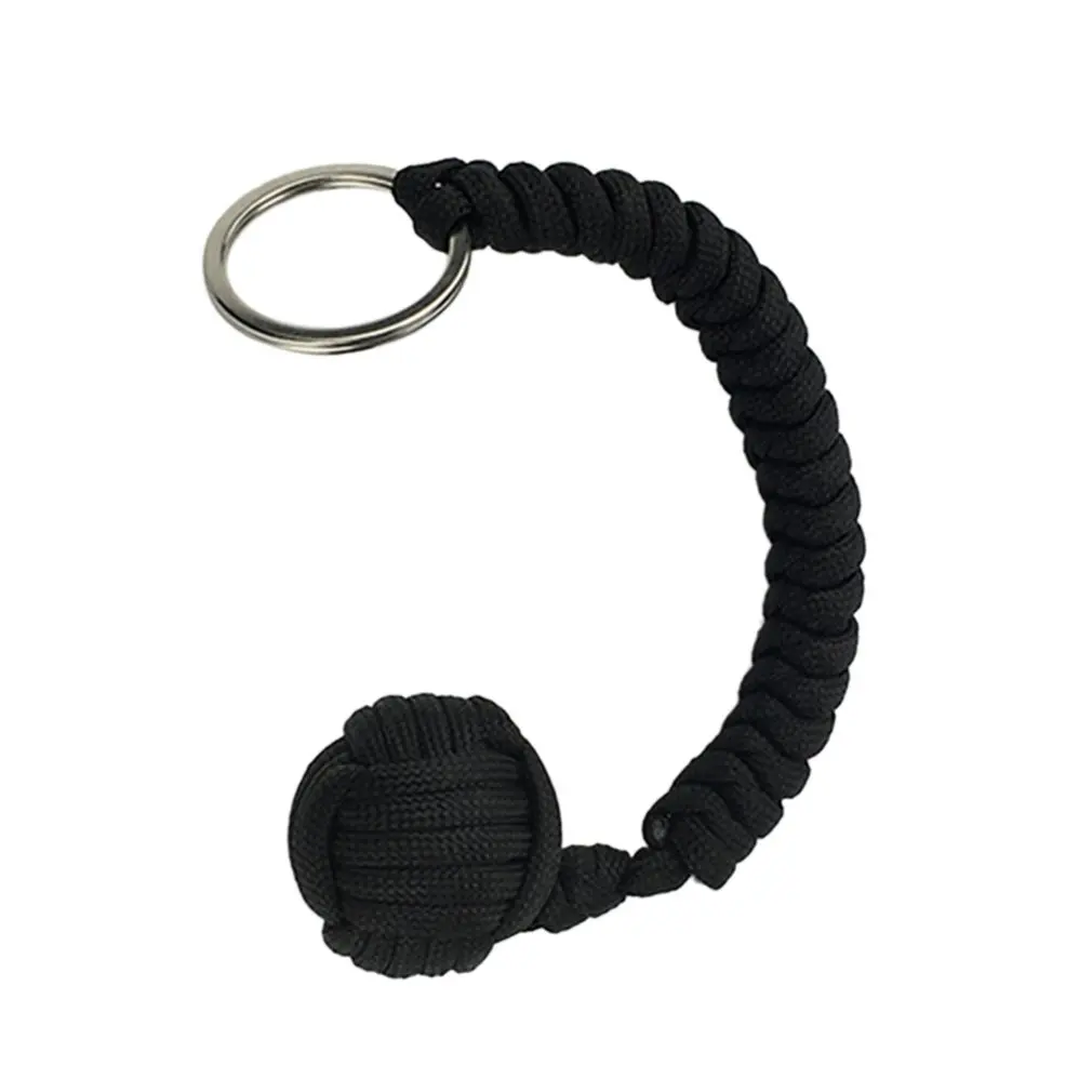 

Outdoor Security protecting Monkey Fist Self Defense Tool Lanyard Survival Multifunctional Key Chain For Girl Outdoor Tools