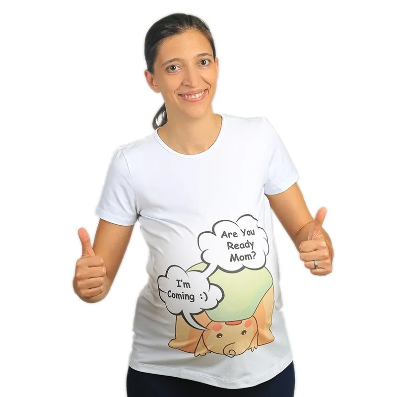 WelcomeBaby/белая футболка для мамы и ребенка|Футболки| |
