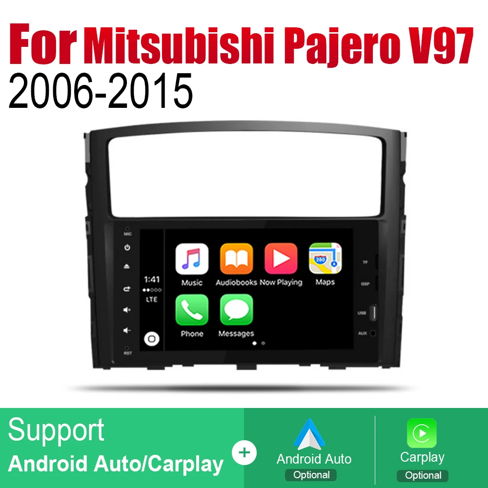 Android автомобильный GPS Navi для Mitsubishi Pajero V97 2006 2007 2008 2009 2010 2011 2012 2013 2014 2015 плеер