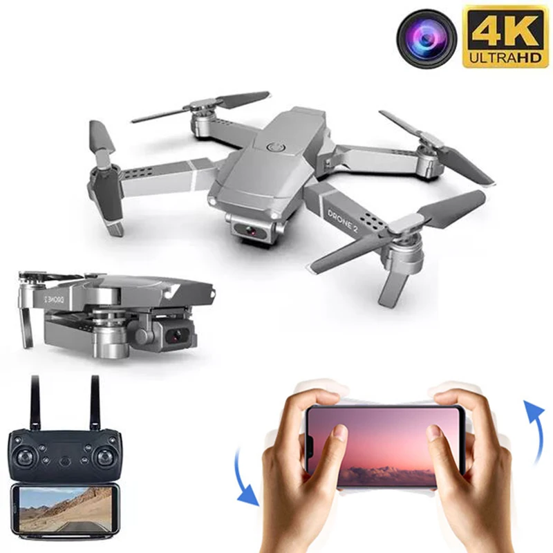 Квадрокоптер E68 с широкоугольной HD-камерой Wi-Fi 2021 P | Игрушки и хобби
