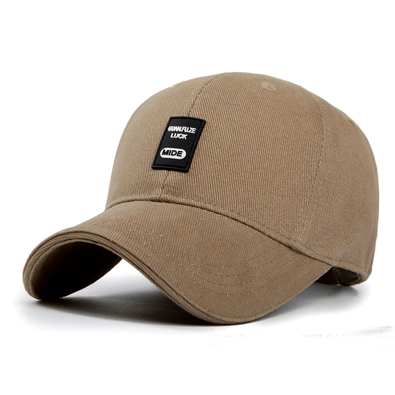 Мужская Уличная хлопковая бейсбольная кепка для отдыха осенняя модная Корейская