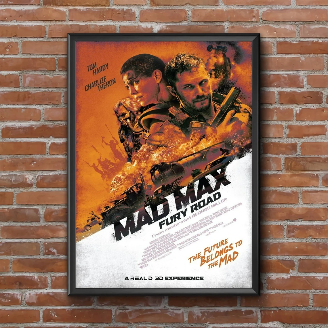 Картина с надписью Mad Max Fury Road | Дом и сад