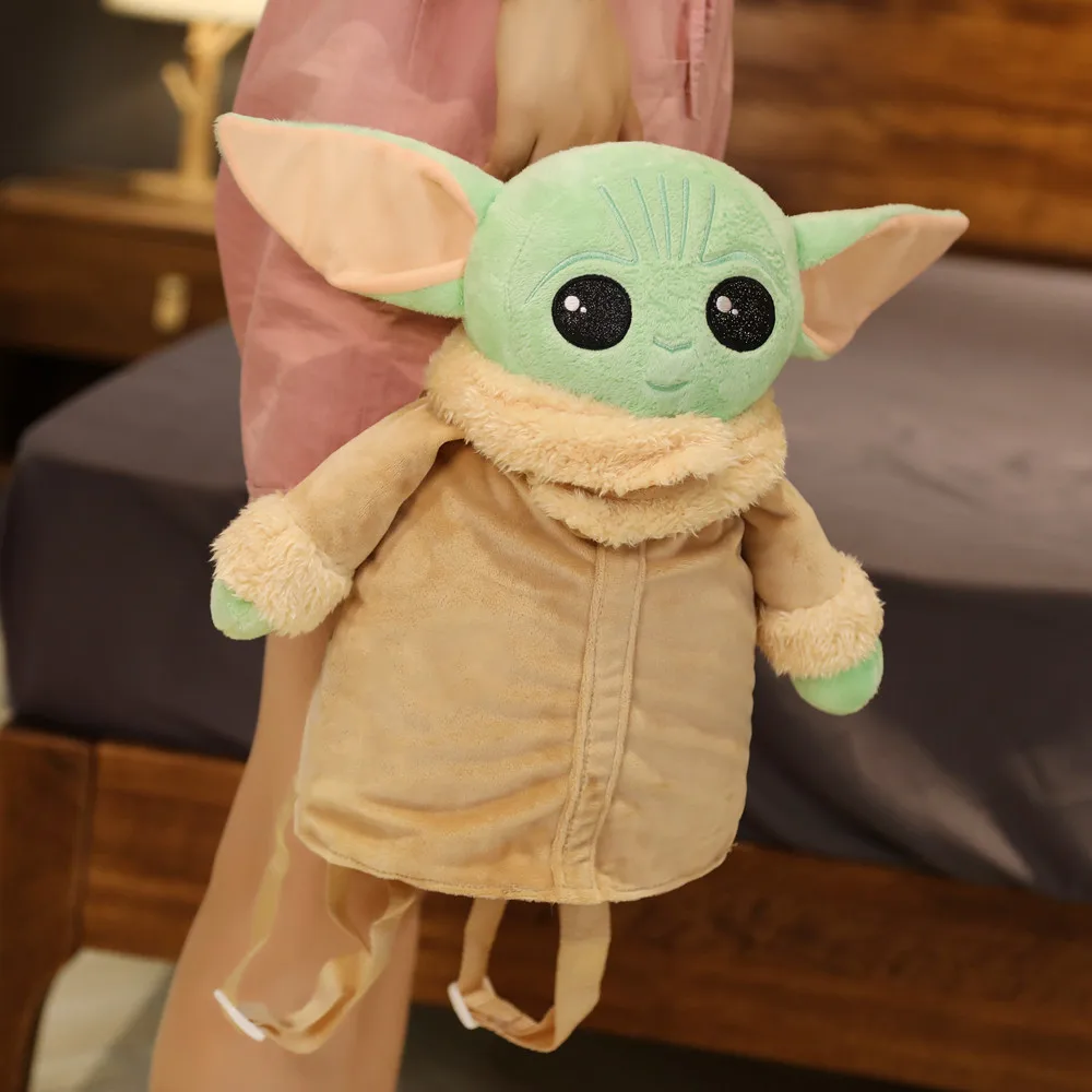 Disney Star Wars Baby Yoda Plush Backpack Mandalorian Stuffed Bag Cute Toys For Children | Игрушки и хобби