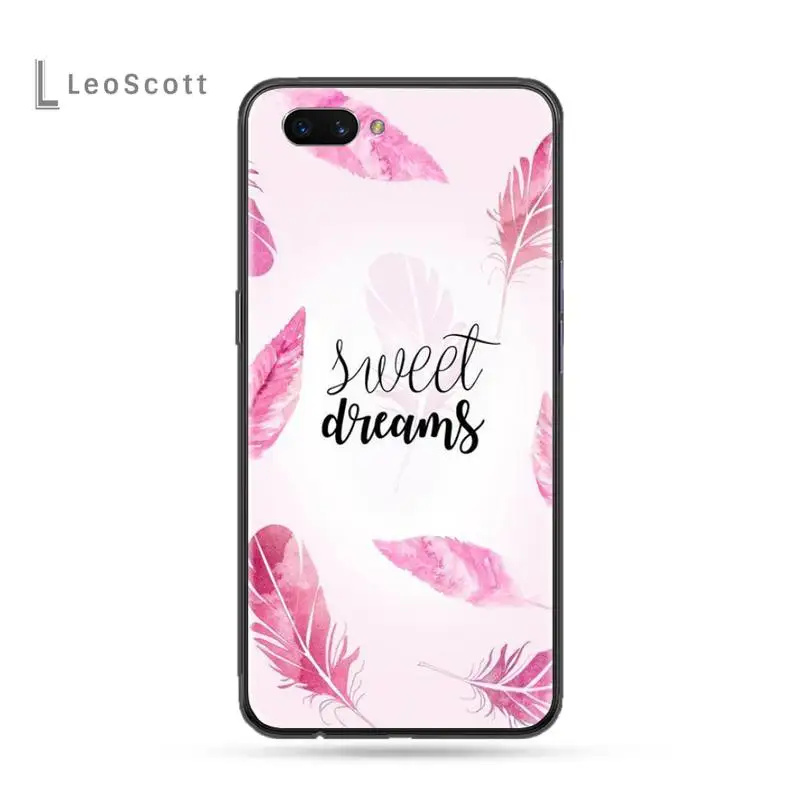 

Tropical rainforest flamingos leaves Phone Case For OPPO F 1S 7 9 K1 A77 F3 RENO F11 A5 A9 2020 A73S R15 REALME PRO Cover Funda