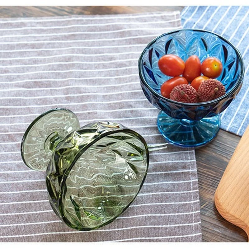 Креативная чаша для мороженого витражная чашка десертная европейская салата