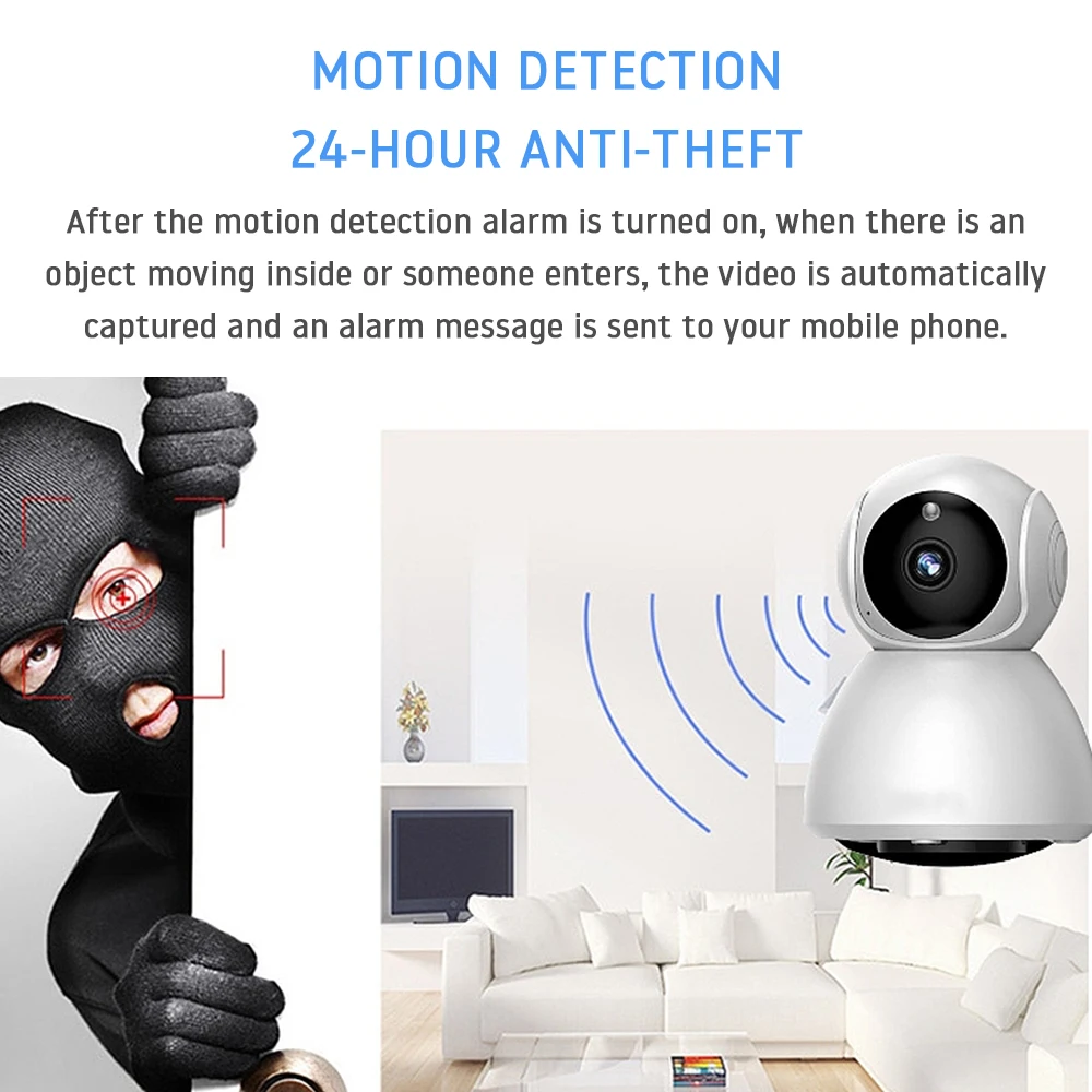 Ip камера 720P WiFi IP Babycam 2 Weg интерком уход за ребенком монитор дома PTZ 110 240 В