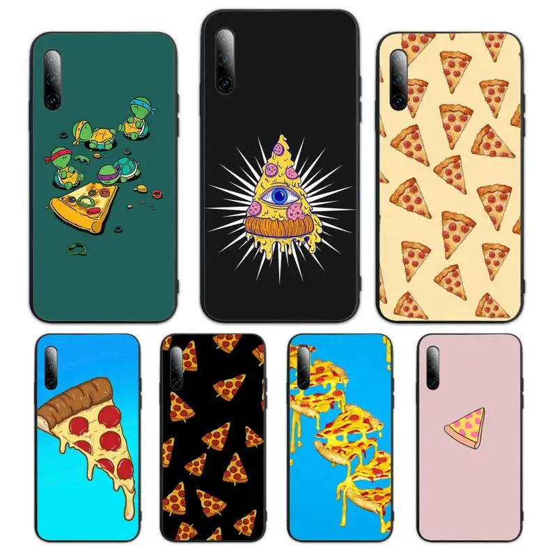 

food and pizza Fashion Phone Case For Huawei P9 P10 P20 P30 P40 pro lite plus Smart Cover Fundas Coque