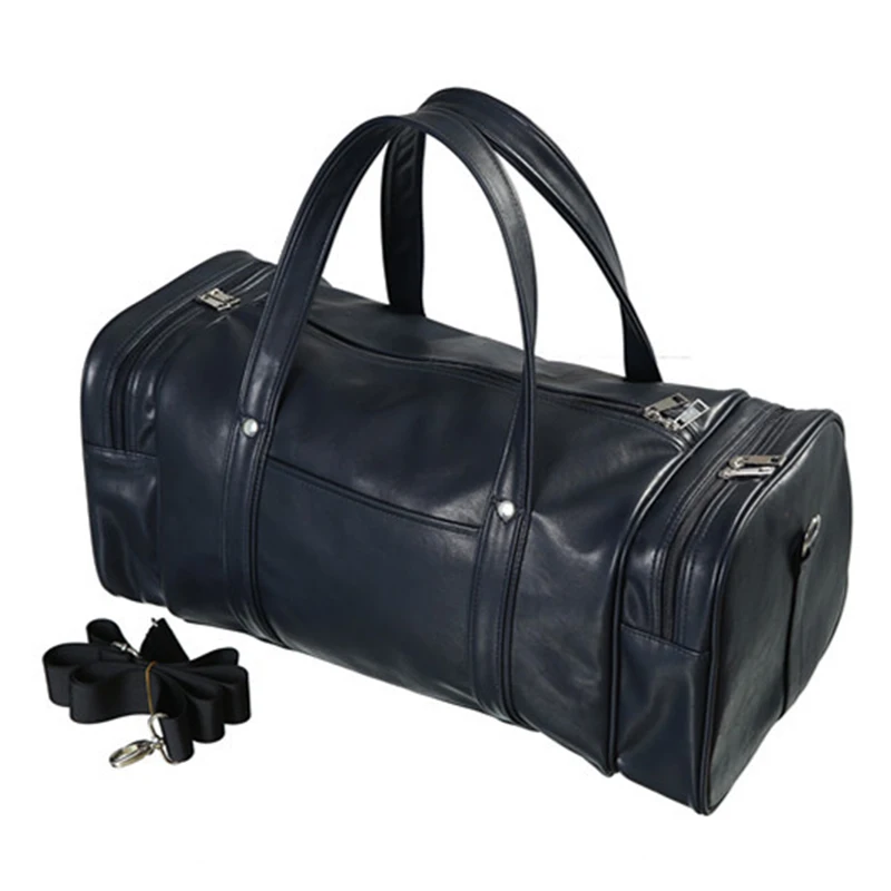 PU Leather Gym Sack Bag Men Women Gymtas Sports Handbags For Fitness Training Shoulder Bag Shoes Traveling Luggage Bagpack 2020