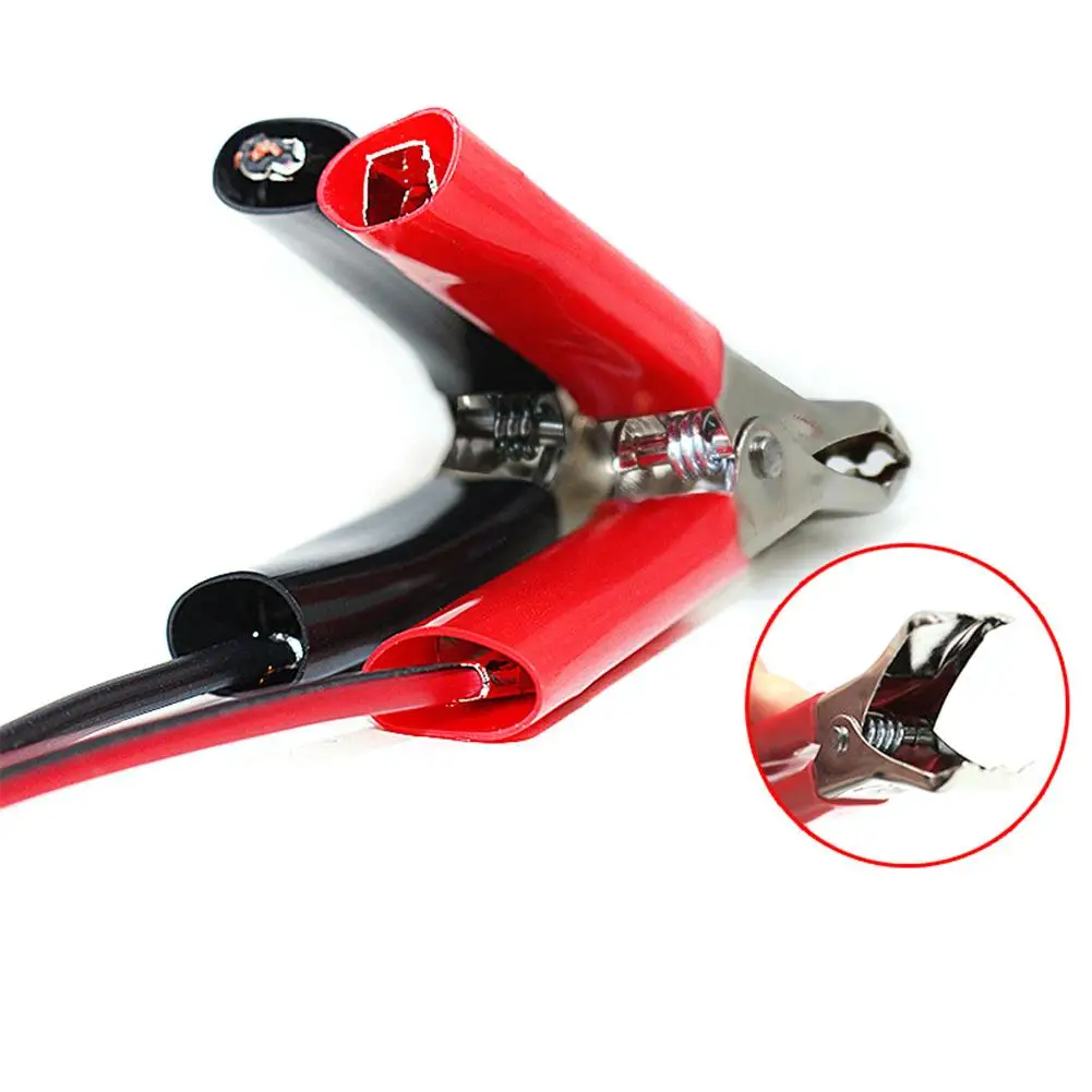 

Car Battery Terminal Clip-On Cigarette Lighter Clamp 12V Volt Power Socket Adapter Plug to Car Boat Car USB Charger