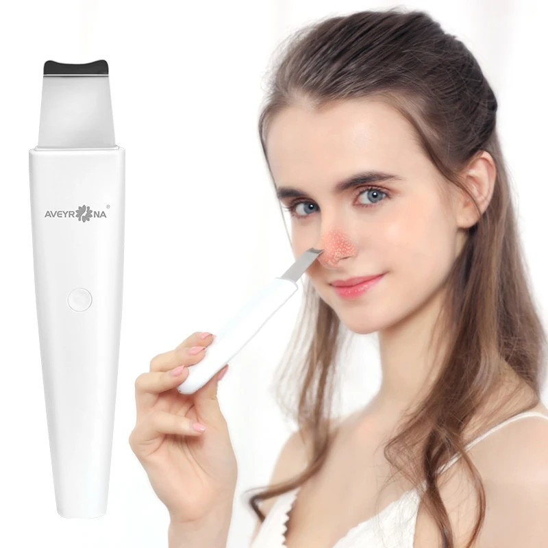 Профессиональный ультразвуковой скребок для кожи лица Ион глубокое очищение