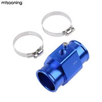 mtsooning 1pcs 36mm water temperature joint pipe temp sensor gauge radiator hose adapter blue water temp gauges parts