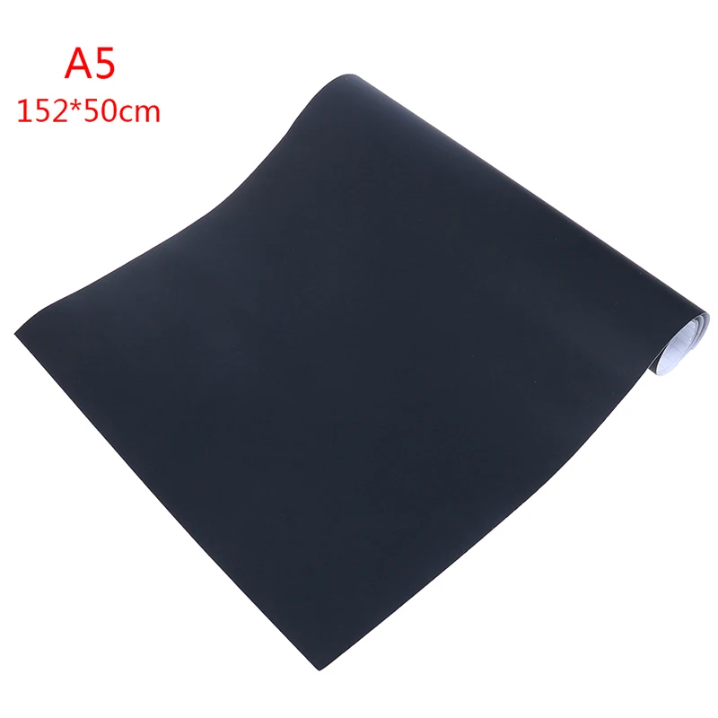 1 шт. Матовая Черная Виниловая пленка для автомобиля наклейка самостоятельного