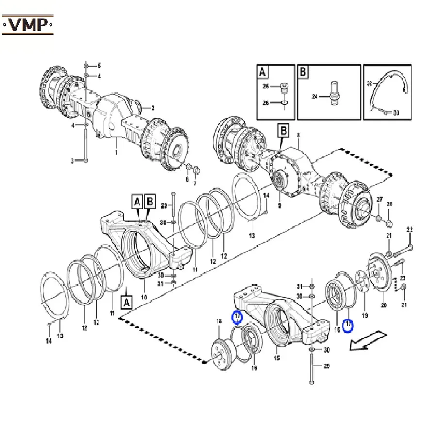11103242-Уплотнительное кольцо для колесных погрузчиков L180F HL L110H L180H L110G L150G L120G L150H L110F