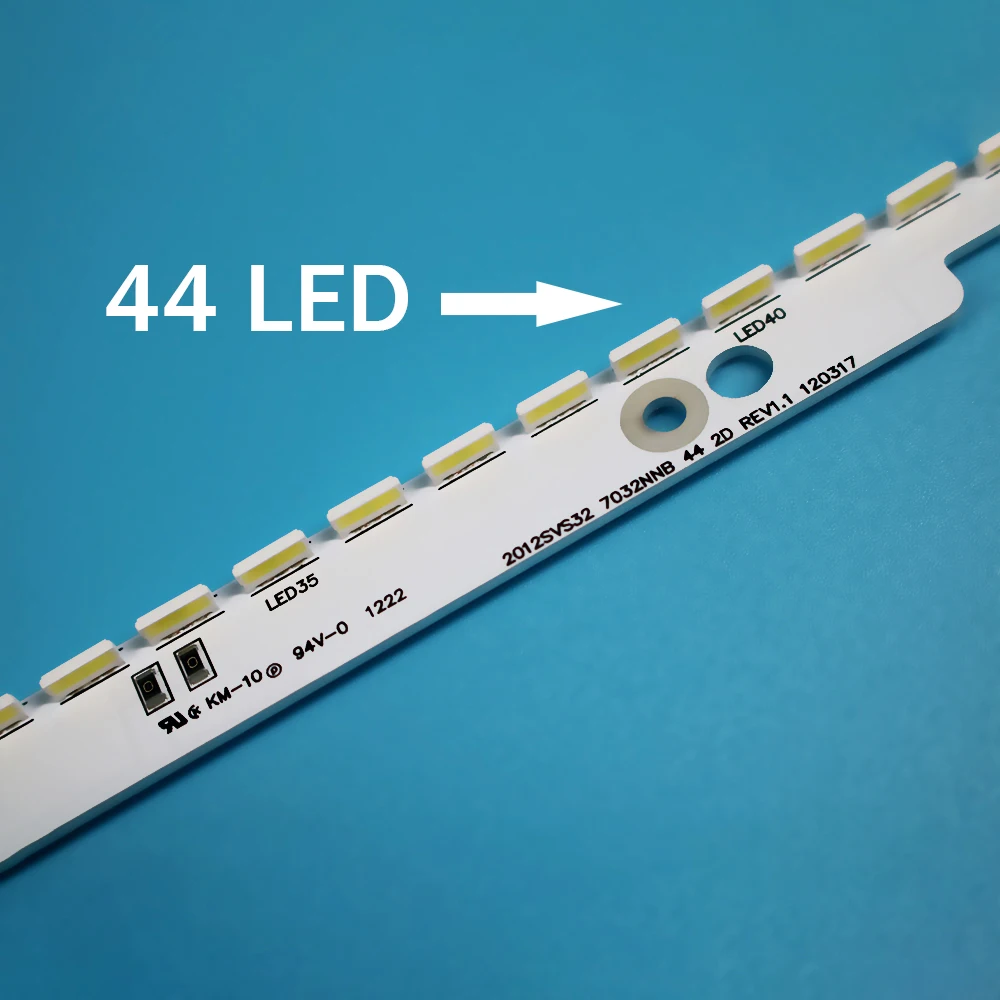 44led3v new led strip 2012svs32 7032nnb 44 2d rev1 11 0 for samsung v1ge 320sm0 r1 ua32es5500 ue32es5557k ue32es5500w 5530w free global shipping