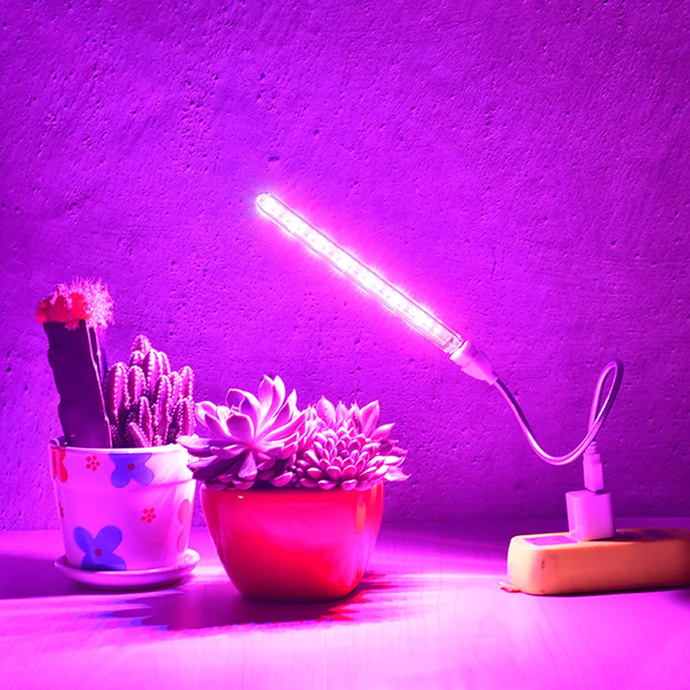 

2Pcs LED Plant Grow Lamp 10W lants Seedlings Flower Indoor Fitolamp Growing Lighting Aluminum PVC Wireless Control Plant Lamp
