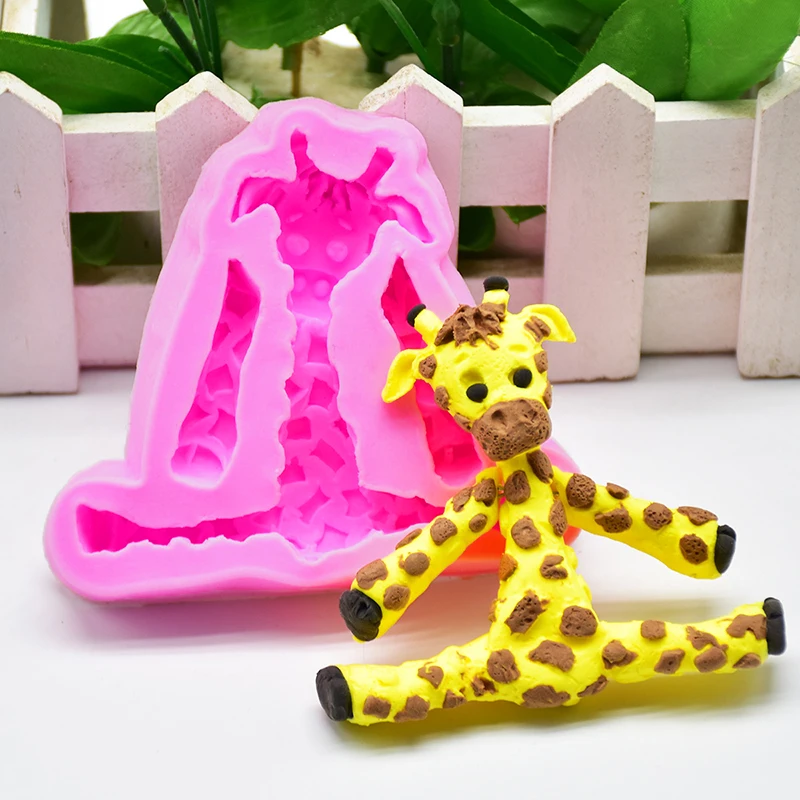 Форма животных силиконовая форма для инструменты украшения тортов из мастики