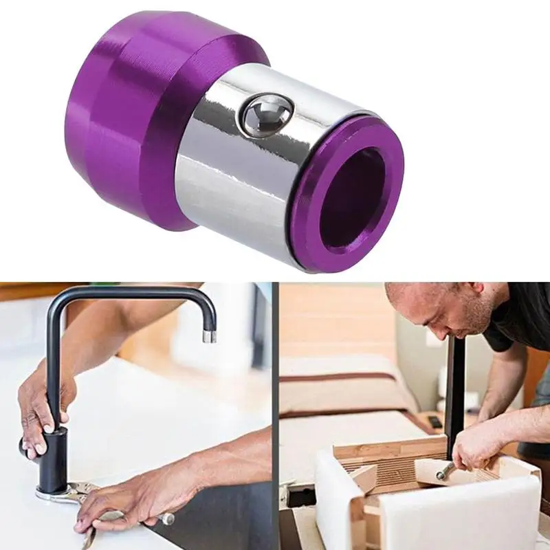 Металлическая отвертка J6U7 магнитный Электроинструмент с металлической втулкой