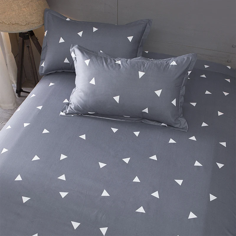 

Aloe Cotton Bed Linen+2Pcs Pillow Cases Bedding Coverlet Flat Sheet Flower Bed Cover Bed Sheet Soft Warm Bed Sheets Home Textile