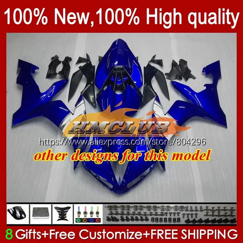 Корпус для YAMAHA YZF R 1 1000 CC 1000CC YZF-1000 YZFR1 61No.49 R1 YZF-R1 04 05 06 YZF1000 синий черный 2004 2005 2006