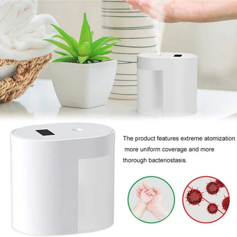 

Smart Sensor Sprayer Automatic Induction Alcohol Sprayer Mini Portable Non-Contact Type Office Restaurant Hotel 2020