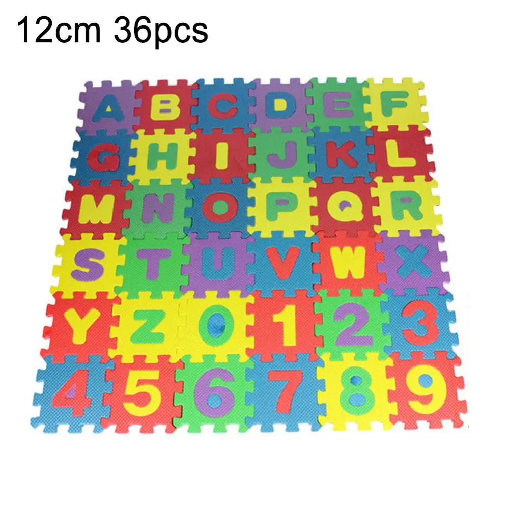 

36Pcs Children Alphabet Numbers Puzzles Crawling Foam Floor Mat Education Toy