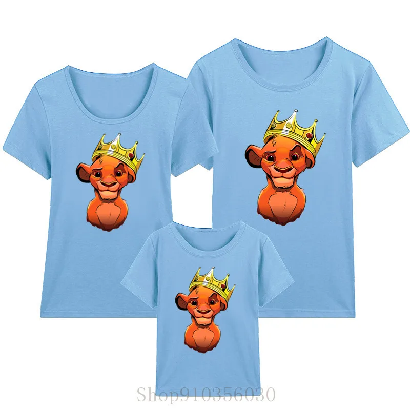 .Notorious Simba Baba Lion King mom and daughter matching clothes family outfits childrens girl | Мать и ребенок