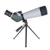 20 60x80 monocular telescope spotting scope zoom nitrogen filled waterproof telescope hunting metal body for birdwatchingtripod