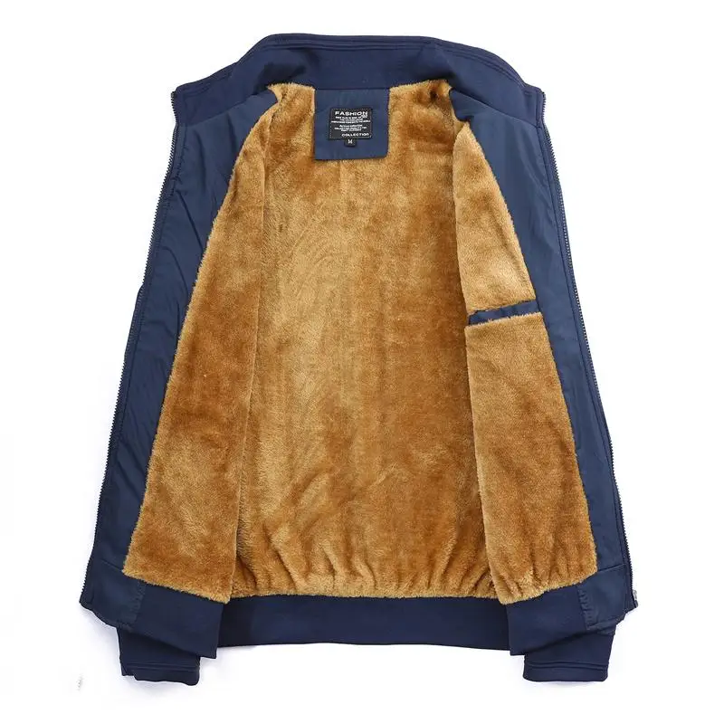 Winter Jacket Men Casual Men Jackets and Coats Thick Men Outwear Jacket Male Clothing Fleece Thicken Winter Chinese Clothes Men