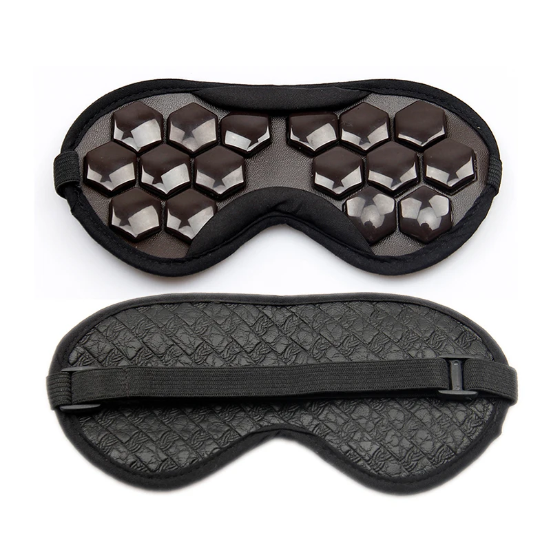 1 шт. маска для глаз массажер физиотерапии натуральный Нефритовый камень повязка