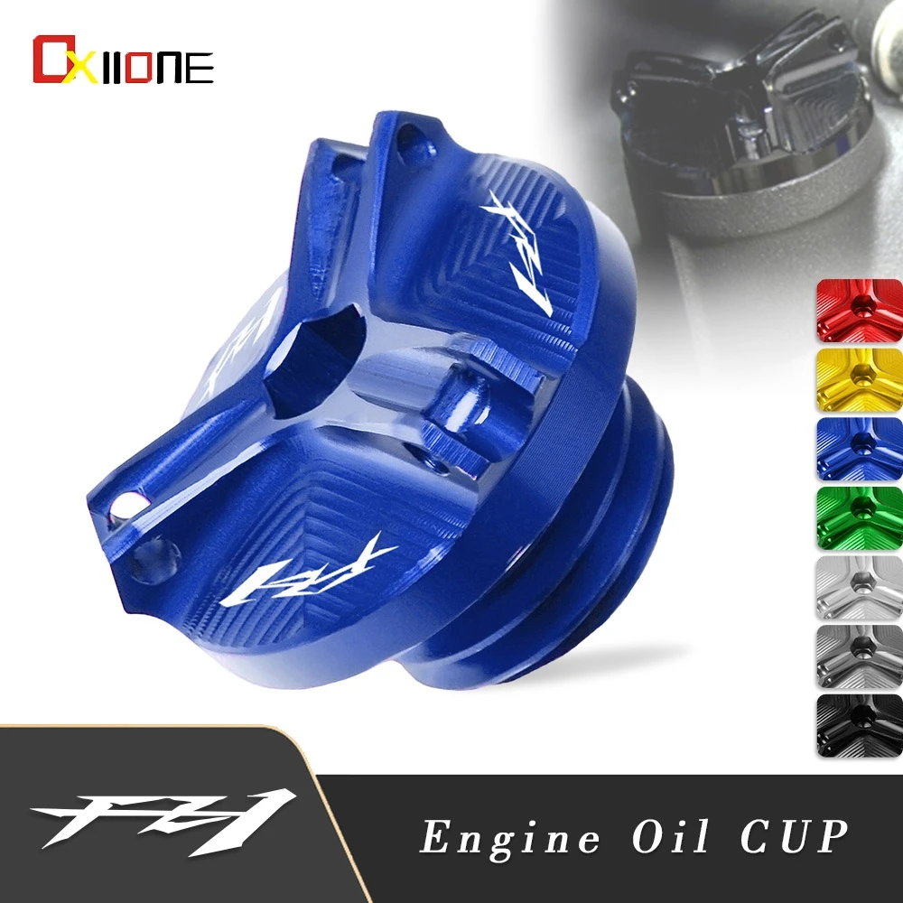 

For Yamaha FZ1 Motorcycle Aluminum Engine Oil Filter Cup Plug Cover Screw Moto Parts FZ 1 FZ1 Fazer 2006-2015 2012 2013 2014