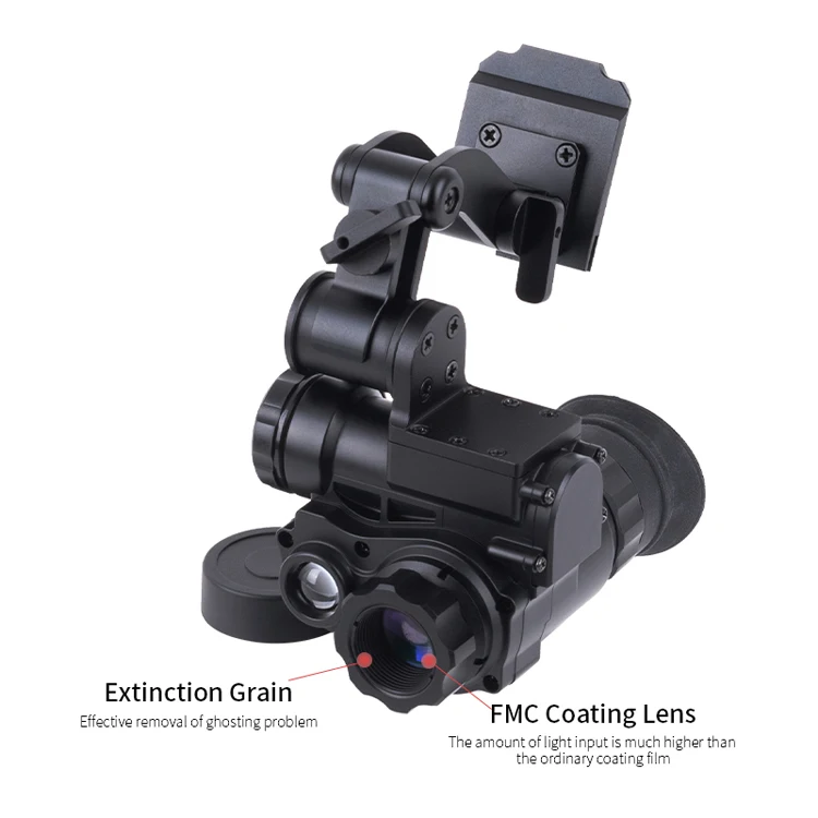 

HD Инфракрасный цифровой Регулируемый NVG10 ночное видение увеличение Монокуляр с креплением на голову ночное видение для милитари