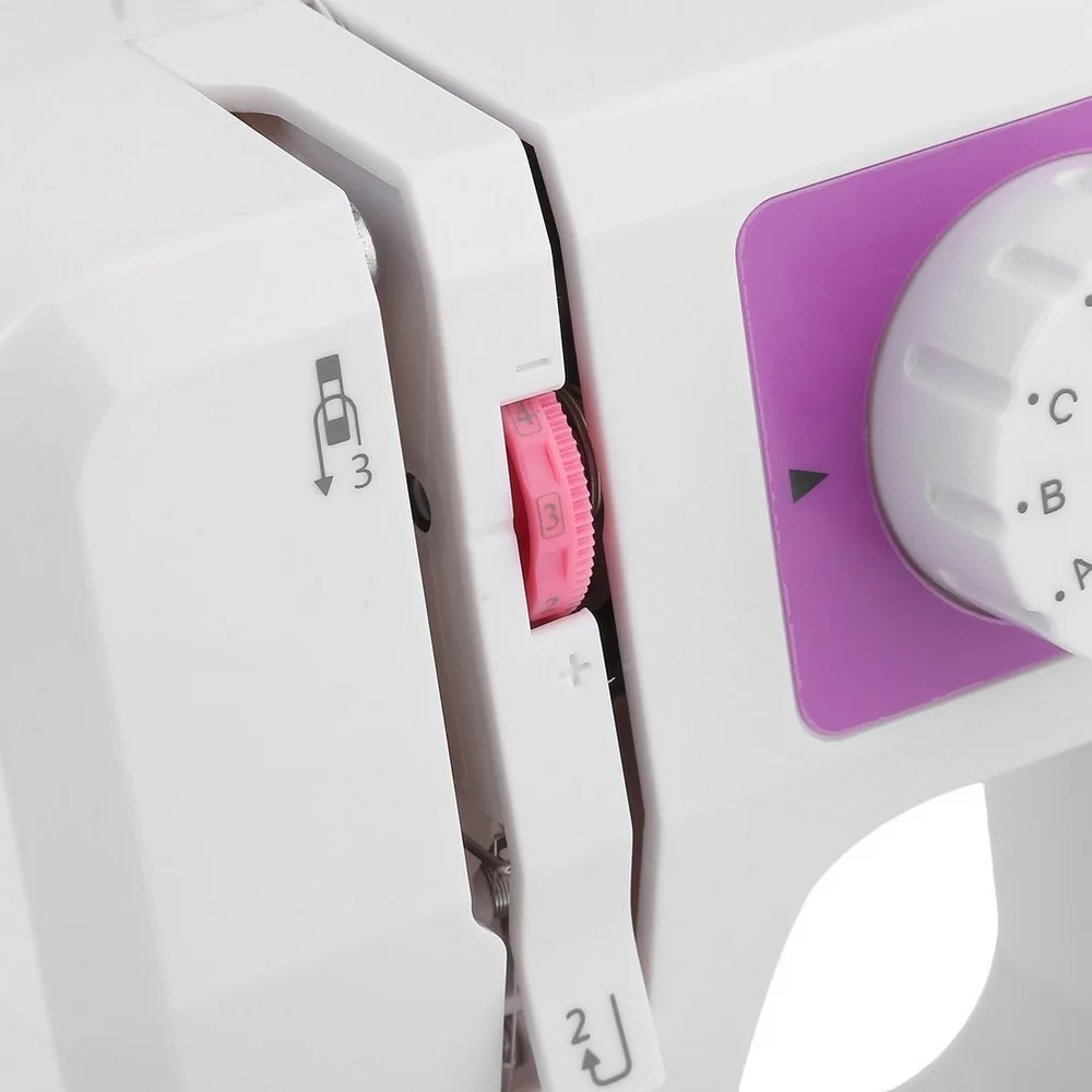 

Zinc Alloy Sewing Machine Multifunction Double Speed 12 Stitch Cutter Small Table Home Speed Free-Arm Crafting Mending Machine